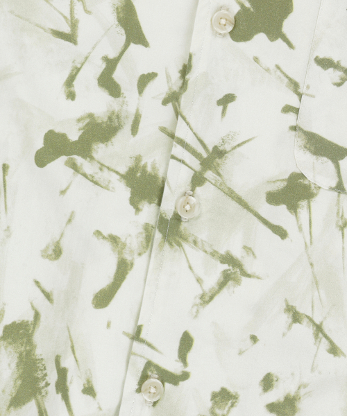 BROWNBREATH(ブラウンブレス)の「HAWAIIAN PATTERN TAG HALF SHIRT - KHAKI(シャツ/ブラウス・レディース・その他・SMALL/MEDIUM/LARGE/X-LARGE)」の5枚目の写真