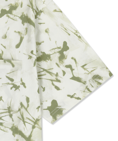 BROWNBREATH(ブラウンブレス)の「HAWAIIAN PATTERN TAG HALF SHIRT - KHAKI(シャツ/ブラウス・レディース・その他・SMALL/MEDIUM/LARGE/X-LARGE)」の6枚目の写真