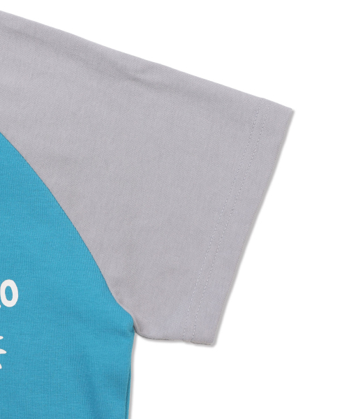 MICHIKO LONDON(ミチコ ロンドン)の「サンクロップレグランTシャツティルブルー(Tシャツ/カットソー・レディース・その他・MEDIUM/SMALL)」の4枚目の写真
