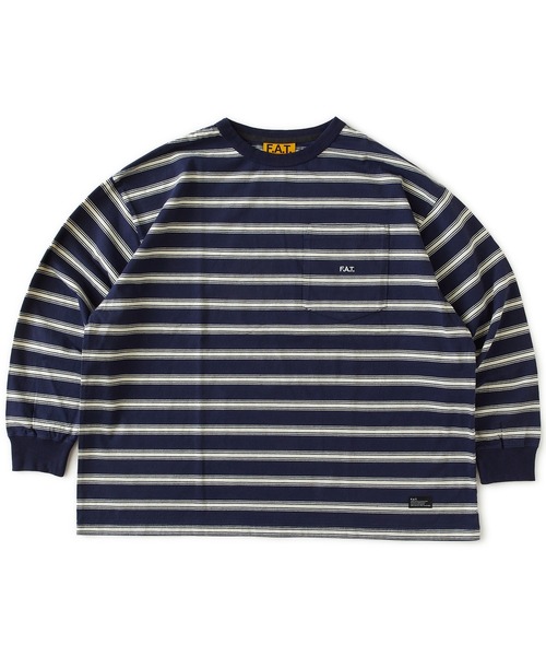 FAT(エフエイティー)の「GRANBO L(Tシャツ/カットソー・メンズ・ネイビー/ホワイト/ブラック・TITCH(M)/JUMBO(XXL)/FAT(XL)/SKINNY(L))」の3枚目の写真
