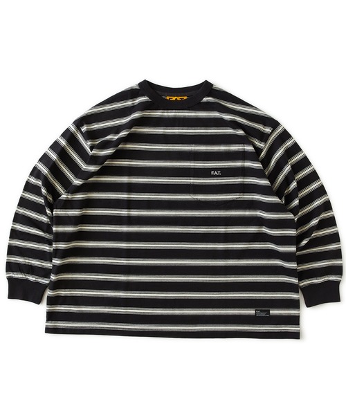 FAT(エフエイティー)の「GRANBO L(Tシャツ/カットソー・メンズ・ネイビー/ホワイト/ブラック・TITCH(M)/JUMBO(XXL)/FAT(XL)/SKINNY(L))」の1枚目の写真