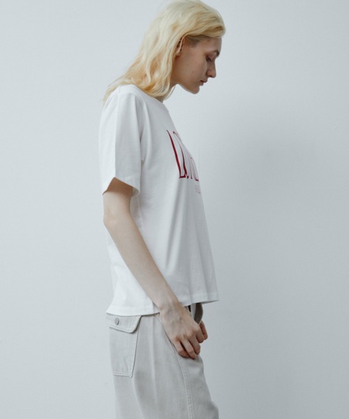 ANF.MUU(アンフムー)の「LORIENTグラフィックTEE(Tシャツ/カットソー・レディース・ライトグレー/ホワイト・FREE)」の13枚目の写真