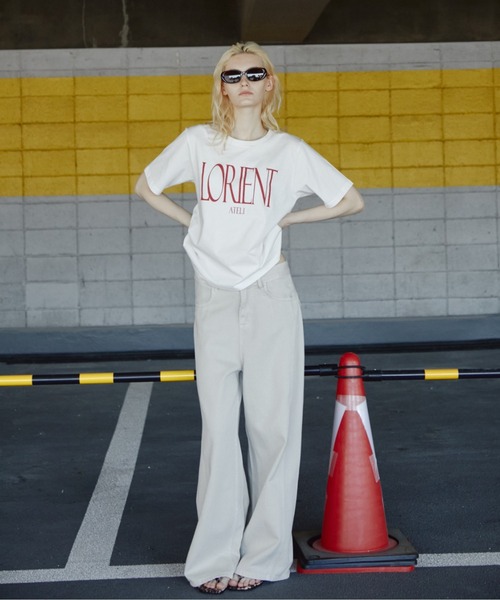 ANF.MUU(アンフムー)の「LORIENTグラフィックTEE(Tシャツ/カットソー・レディース・ライトグレー/ホワイト・FREE)」の22枚目の写真