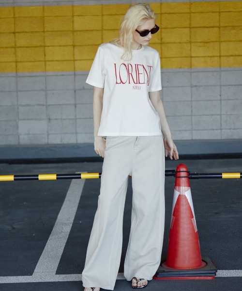 ANF.MUU(アンフムー)の「LORIENTグラフィックTEE(Tシャツ/カットソー・レディース・ライトグレー/ホワイト・FREE)」の21枚目の写真
