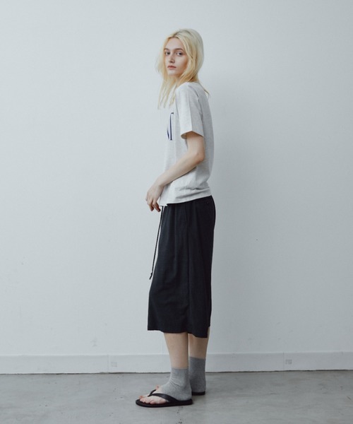 ANF.MUU(アンフムー)の「LORIENTグラフィックTEE(Tシャツ/カットソー・レディース・ライトグレー/ホワイト・FREE)」の7枚目の写真
