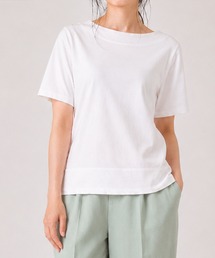 ボートネックゆるっとTシャツ
