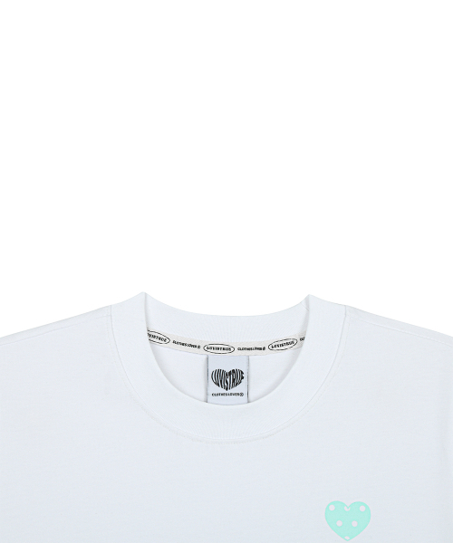 LUVISTRUE(ラヴイズトゥルー)の「SY LUV DOT TEE(WHITE)(Tシャツ/カットソー・レディース・その他・FREE)」の4枚目の写真
