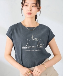 楊柳プリントTシャツ