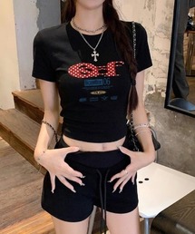 アソートマルチロゴプリント半袖Tシャツ