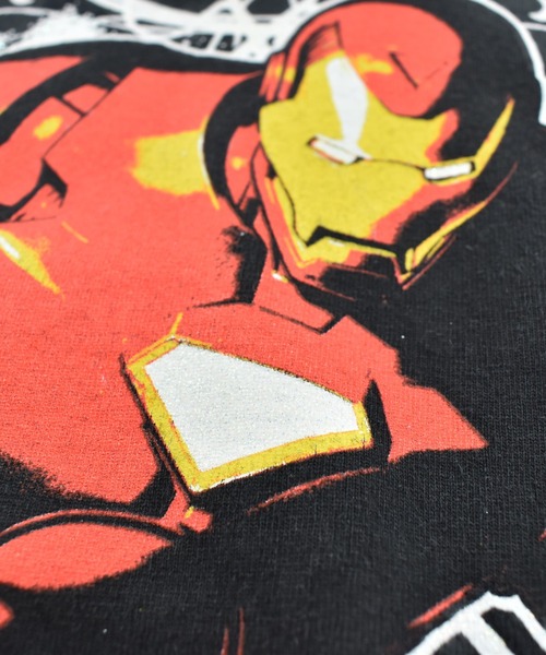 MARVEL（マーベル）の「【USED】Y2K MARVEL “Iron Man” ムービーTシャツ（Tシャツ/カットソー・メンズ・ブラック・LARGE）」の3枚目の写真