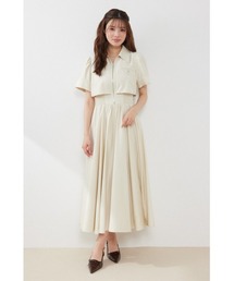 rienda（リエンダ）の「【再入荷】バストディティールフレアワンピース　夏服（ワンピース）」