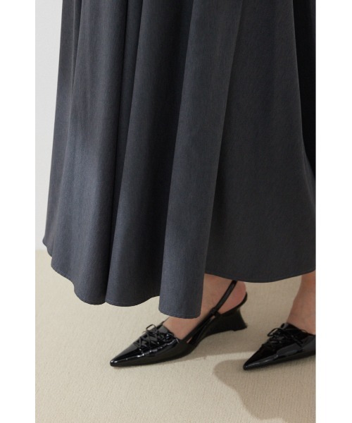 rienda(リエンダ)の「【再入荷】バストディティールフレアワンピース 夏服(ワンピース・レディース・ブラック/グレー/ライトイエロー・SMALL/MEDIUM)」の15枚目の写真