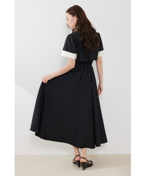 rienda(リエンダ)の「【再入荷】バストディティールフレアワンピース 夏服(ワンピース・レディース・ブラック/グレー/ライトイエロー・SMALL/MEDIUM)」の18枚目の写真