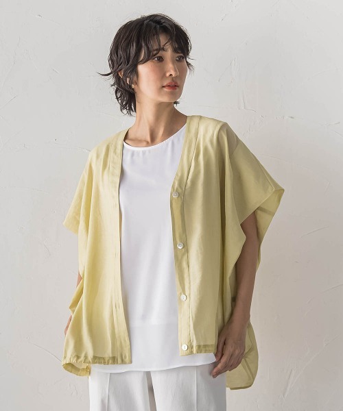 la.f…(ラエフ)の「バックサテンジョーゼットカットソー(Tシャツ/カットソー・レディース・ブラック/ホワイト・9号)」の11枚目の写真