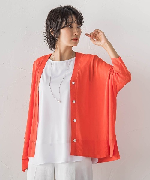 la.f…(ラエフ)の「バックサテンジョーゼットカットソー(Tシャツ/カットソー・レディース・ブラック/ホワイト・9号)」の21枚目の写真
