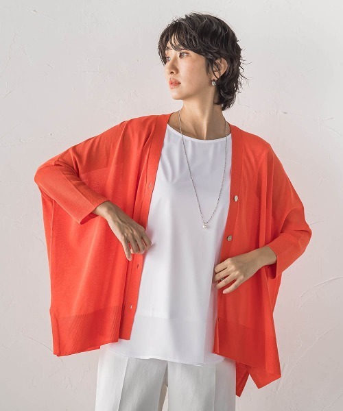 la.f…(ラエフ)の「バックサテンジョーゼットカットソー(Tシャツ/カットソー・レディース・ブラック/ホワイト・9号)」の22枚目の写真