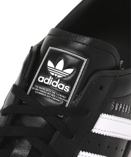 adidas Originals（アディダスオリジナルス）の「adidas Originals/アディダスオリジナルス/SUPERSTAR SQ/KI0201（スニーカー・レディース・ブラック・24.0cm/25.0cm/24.5cm/23.5cm）」の6枚目の写真