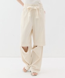 LIVINGTONE（リヴィントーン）の「【LIVINGTONE/リヴィントーン】《STUDIOUS別注》Relaxed open knee/リラックスオープンニーデニム（デニムパンツ）」