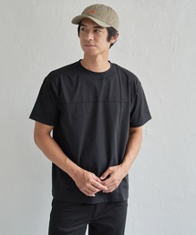 【接触冷感】ステッチ刺繍Tシャツ
