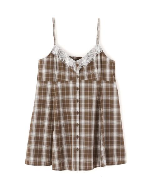 PROPORTION BODY DRESSING(プロポーションボディドレッシング)の「<a>レイヤードキャミソールビスチェ / 1216219701(シャツ/ブラウス・レディース・ネイビー/ブラウン・FREE)」の9枚目の写真