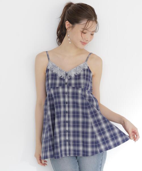 PROPORTION BODY DRESSING(プロポーションボディドレッシング)の「<a>レイヤードキャミソールビスチェ / 1216219701(シャツ/ブラウス・レディース・ネイビー/ブラウン・FREE)」の12枚目の写真