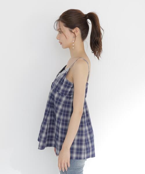 PROPORTION BODY DRESSING(プロポーションボディドレッシング)の「<a>レイヤードキャミソールビスチェ / 1216219701(シャツ/ブラウス・レディース・ネイビー/ブラウン・FREE)」の19枚目の写真