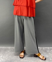大人カジュアル サイドラインパンツ