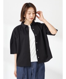 シルケットインレイシャツ
