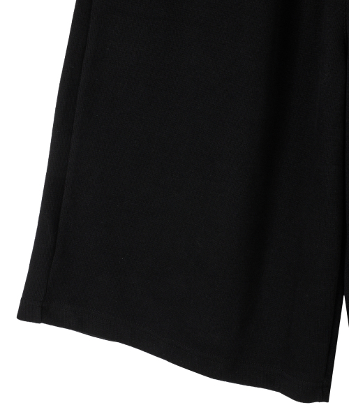 DANDEL（ダンデル）の「DD symbol sweat bermuda pants (BLACK)（その他パンツ・レディース・その他・1/2）」の6枚目の写真
