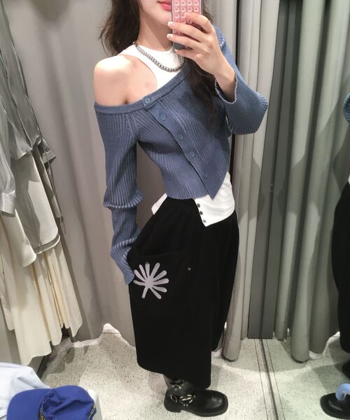 DANDEL（ダンデル）の「DD symbol sweat bermuda pants (BLACK)（その他パンツ・レディース・その他・1/2）」の12枚目の写真