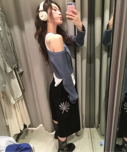 DANDEL（ダンデル）の「DD symbol sweat bermuda pants (BLACK)（その他パンツ・レディース・その他・1/2）」の13枚目の写真