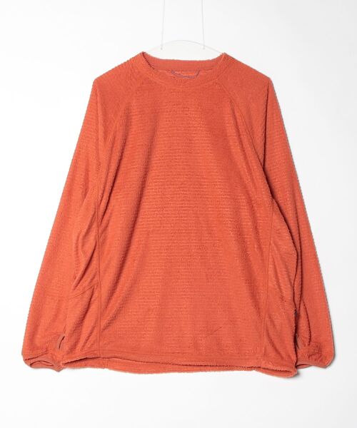 WILD THINGS(ワイルドシングス)の「プリマロフト エボルブ L/S Tシャツ|PRIMALOFT EVOLVE L/S TEE(Tシャツ/カットソー・メンズ・ブラック/ネイビー/ライトブラウン/ライトグレー・M/XL/L)」の4枚目の写真