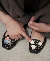 Ballet mesh jelly shoes