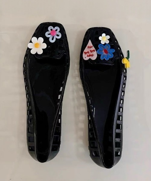 Vipoa(ヴィポア)の「Ballet mesh jelly shoes(サンダル・レディース・ブラウン/アイボリー/クリア/シルバー/ゴールド/ブラック/レッド・SMALL/LARGE/MEDIUM)」の17枚目の写真