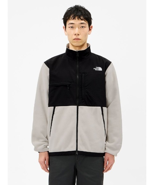 THE NORTH FACE(ザノースフェイス)の「THE NORTH FACE/ザ・ノース・フェイス DENALI JACKET ジャケット NA62650(その他アウター・メンズ・ブラック/ミックスグレー/アイボリー・M/XXL/XL/L)」の4枚目の写真