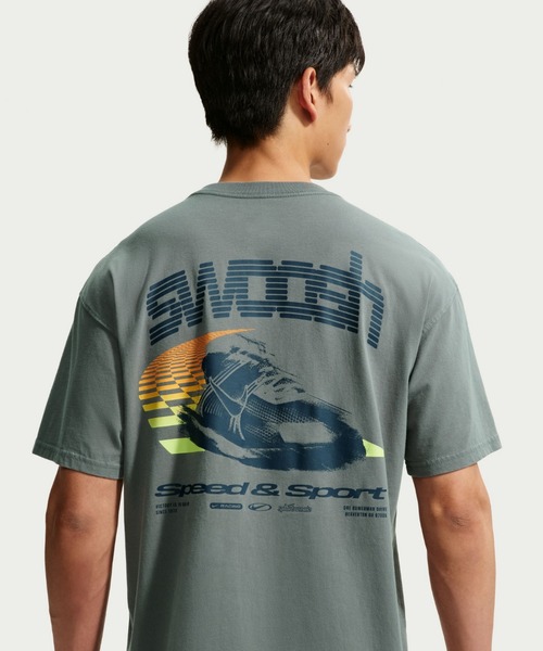 NIKE(ナイキ)の「NIKE Sportswear(ナイキ スポーツウェア)(Tシャツ/カットソー・メンズ・ベージュ系/グレー系/ネイビー系・SMALL/MEDIUM/LARGE/X-LARGE)」の5枚目の写真