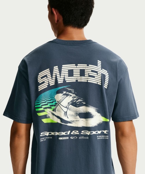 NIKE(ナイキ)の「NIKE Sportswear(ナイキ スポーツウェア)(Tシャツ/カットソー・メンズ・ベージュ系/グレー系/ネイビー系・SMALL/MEDIUM/LARGE/X-LARGE)」の9枚目の写真