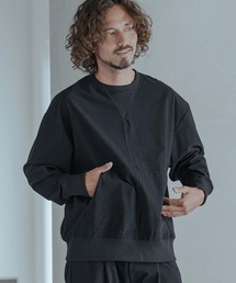 mlt5774-Twill-Textured Nylon Stretch V-Gusset Pullover プルオーバー(MGN-263-028)