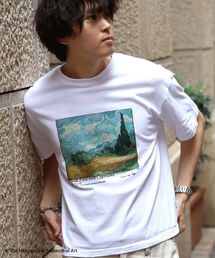 【FFEIN(フェイン)】The Met名画プリントTシャツ / メトロポリタン美術館 半袖 クルーネック プリント ワンポイント フォト