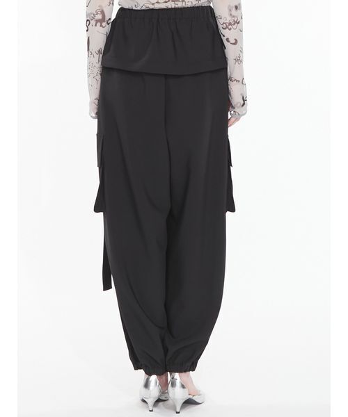 SORIN(ソリン )の「Flapped Parachute Pants / フラップパラシュートパンツ(その他パンツ・レディース・カーキ/チェック/ブラック・36/38)」の7枚目の写真