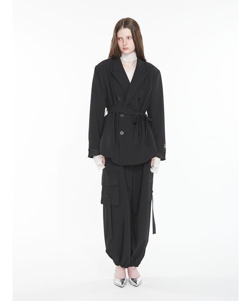SORIN(ソリン )の「Flapped Parachute Pants / フラップパラシュートパンツ(その他パンツ・レディース・カーキ/チェック/ブラック・36/38)」の13枚目の写真