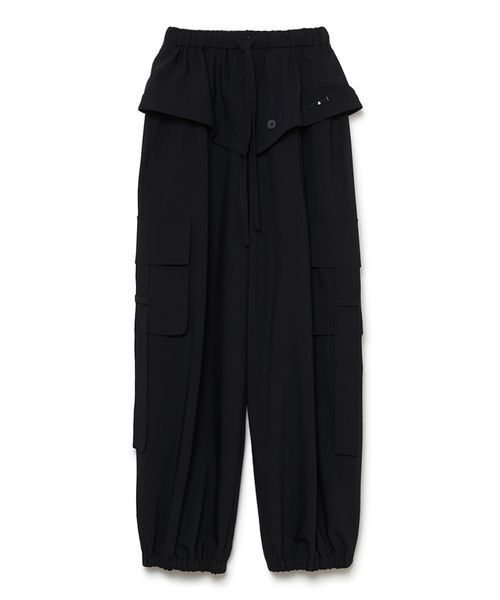 SORIN(ソリン )の「Flapped Parachute Pants / フラップパラシュートパンツ(その他パンツ・レディース・カーキ/チェック/ブラック・36/38)」の14枚目の写真