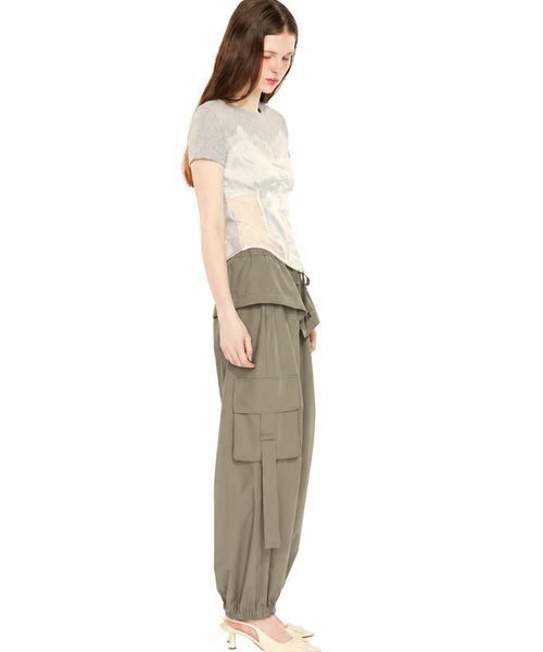 SORIN(ソリン )の「Flapped Parachute Pants / フラップパラシュートパンツ(その他パンツ・レディース・カーキ/チェック/ブラック・36/38)」の18枚目の写真