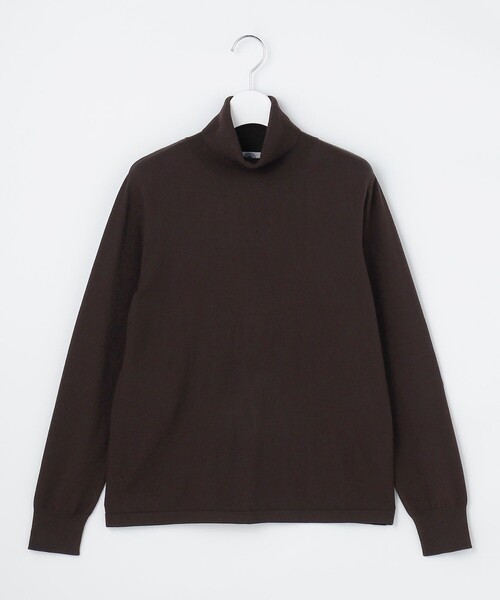 J.PRESS Ladies(J.プレス レディス)の「【人気定番アイテム・シーンレスに活躍】PRINCE タートルネック ニット(ニット/セーター・レディース・ピーコックグリーン系/ブラウン系1/ライトグレー系/ブラック系/ホワイト系1/ダークブラウン系/ベージュ系/ホワイト系・SMALL)」の14枚目の写真