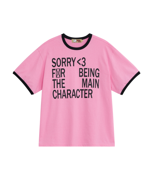 LOSERS CLUB(ルーザーズクラブ)の「スローガンリンガー半袖Tシャツピンク(Tシャツ/カットソー・メンズ・その他・1/0/2)」の2枚目の写真