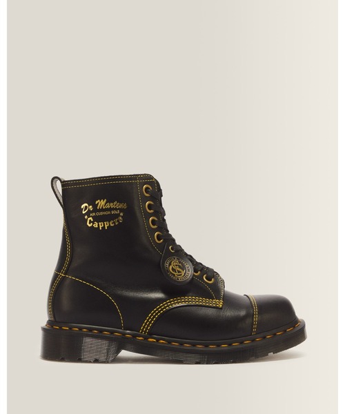 Dr. Martens(ドクターマーチン)の「Dr. Martens/ドクターマーチン MIE CAPPERS 8 ホール ブーツ 43549001(ブーツ・メンズ・ブラック・UK7/UK6/UK5/UK4/UK3/UK11/UK10/UK9/UK8)」の1枚目の写真
