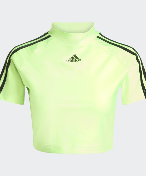 adidas（アディダス）の「チームガイスト アディカラー ベビーTシャツ / アディダスオリジナルス adidas Originals（Tシャツ/カットソー・レディース・グリーン・XX-LARGE/LARGE/MEDIUM/SMALL/X-LARGE/X-SMALL）」の4枚目の写真