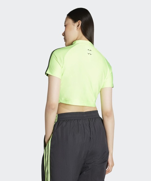 adidas（アディダス）の「チームガイスト アディカラー ベビーTシャツ / アディダスオリジナルス adidas Originals（Tシャツ/カットソー・レディース・グリーン・XX-LARGE/LARGE/MEDIUM/SMALL/X-LARGE/X-SMALL）」の2枚目の写真