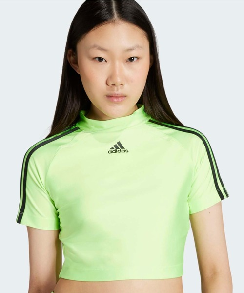 adidas（アディダス）の「チームガイスト アディカラー ベビーTシャツ / アディダスオリジナルス adidas Originals（Tシャツ/カットソー・レディース・グリーン・XX-LARGE/LARGE/MEDIUM/SMALL/X-LARGE/X-SMALL）」の6枚目の写真