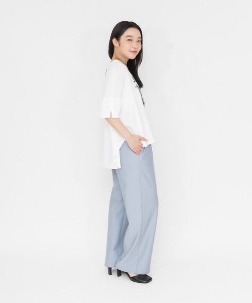 meeny miny(ミーニーマイニー)の「【京都府立植物園】ユキミバナTシャツ(Tシャツ/カットソー・レディース・ブラック/ホワイト・MEDIUM)」の20枚目の写真